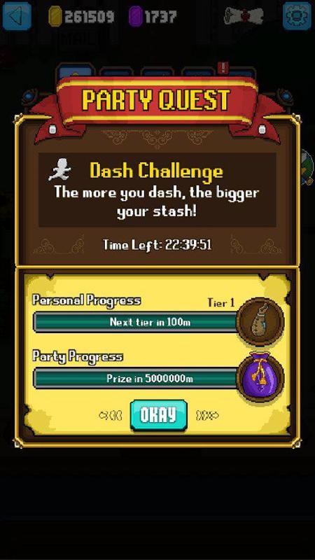 Dash Quest(探索冲刺无限金币钻石) 2.9.25安卓版截图3