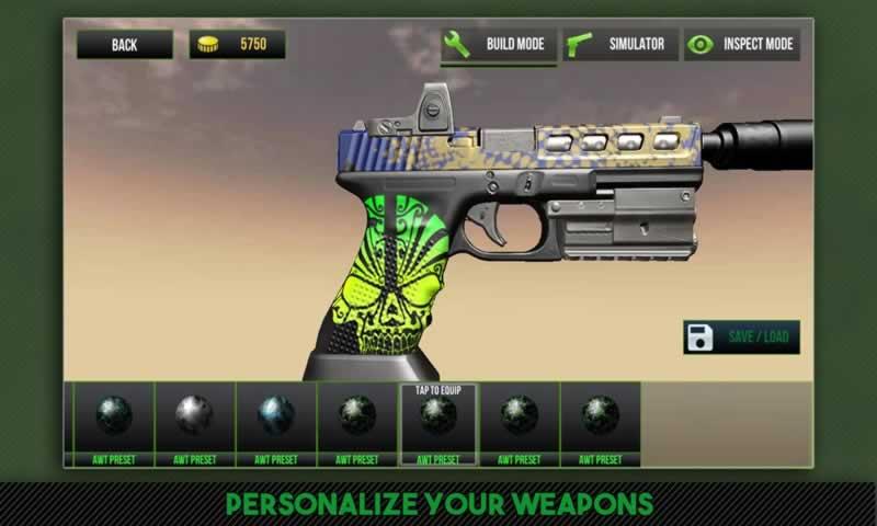 Custom Gun 3D(枪模拟器3D无限金币版) 3.9.2安卓版截图3