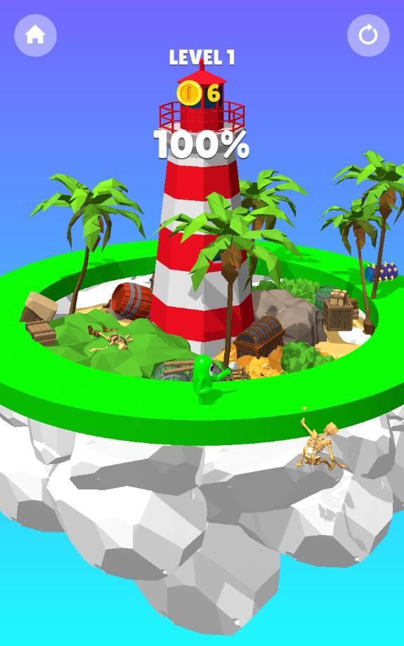 Circle Runner 360(绕圈奔跑免广告版) 0.41破解版截图1