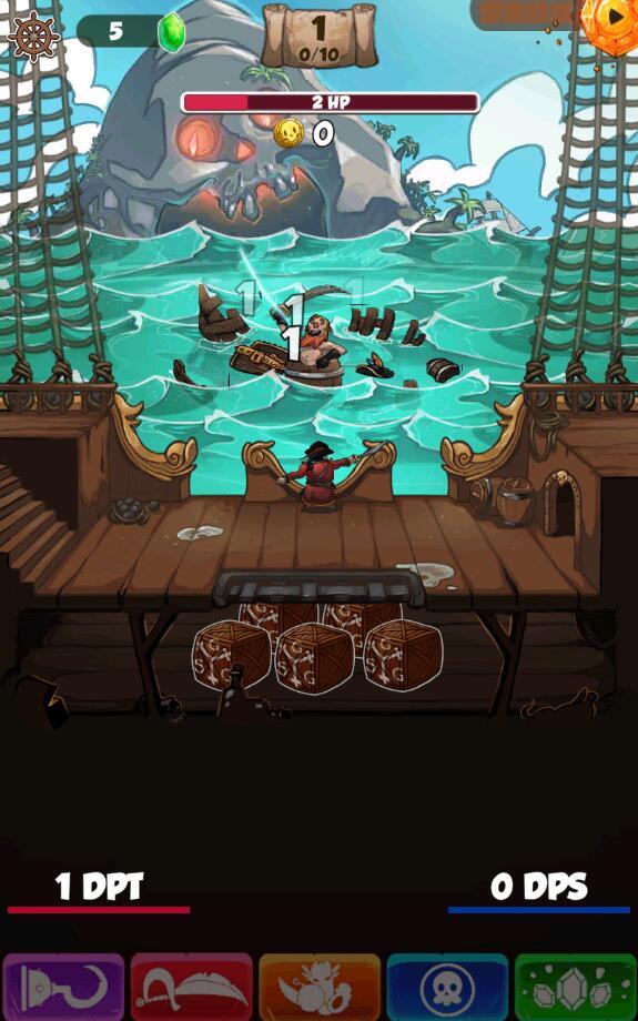 Tap Pirates(海盗点击者大海的提坦无限金币版) 1.4.0.11中文版截图2