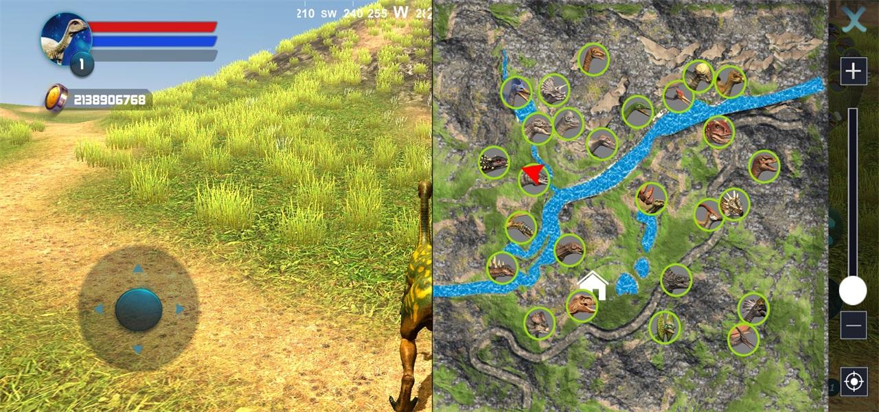 龙骨模拟器破解版无限金币版(Dryosaurus Simulator) 1.0.3安卓版截图2