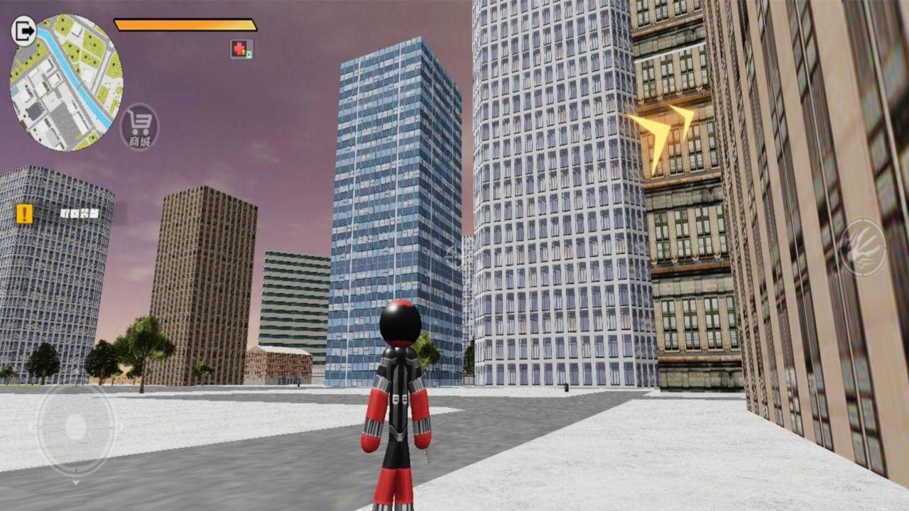 火柴人绳索英雄2中文版 1.0安卓版截图1