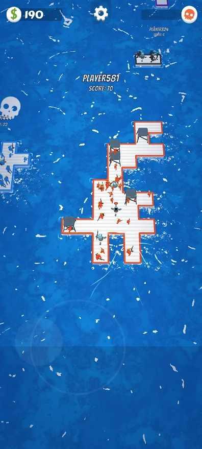 War of Rafts(筏战疯狂海战无限金币版) 1.1.2.6d破解版截图1