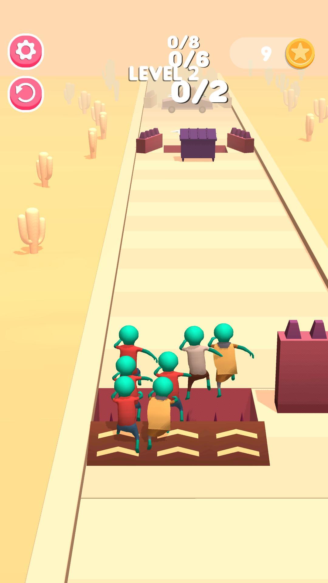 Zombie crowd(僵尸群奔跑破解版) 0.4安卓版截图4