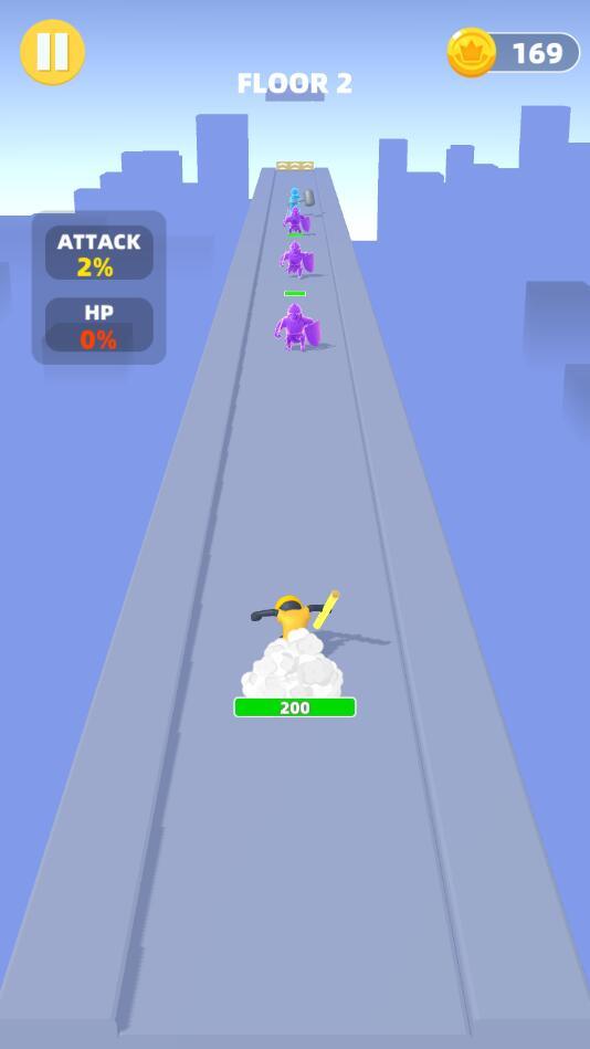 奔跑的人战斗破解版 1.5最新版截图1