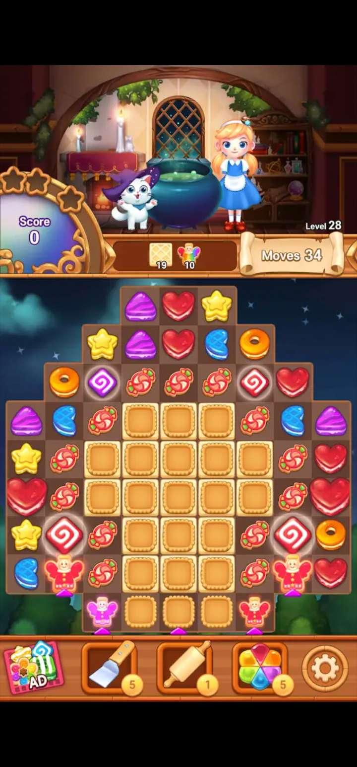 Magical Cookie Land(神奇的饼干园无限金币版) 1.2.9安卓版截图1