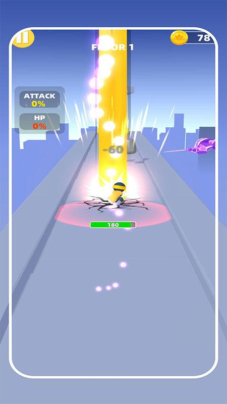 Running Man Fight(奔跑者的战斗无限金币破解版) 1.5去广告版截图1