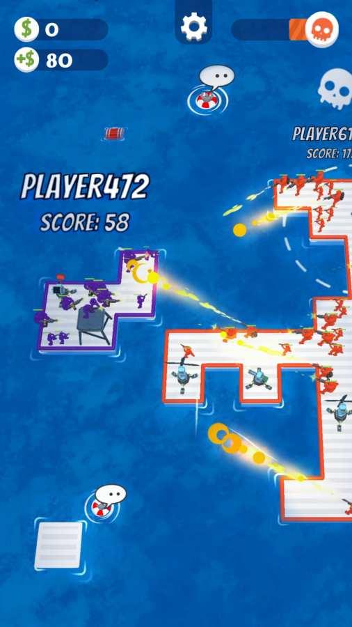 War of Rafts(木筏战争无限金钱版) 0.22.1安卓版截图2