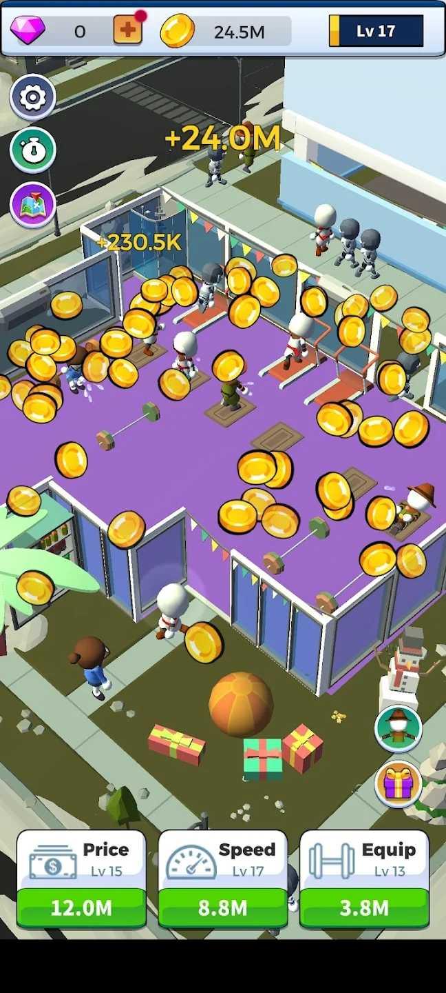 健身房俱乐部大亨最新版 1.0.2安卓版截图3