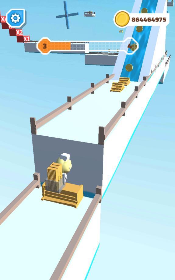 天天搭楼梯无限金币版 1.0.1修改版截图1