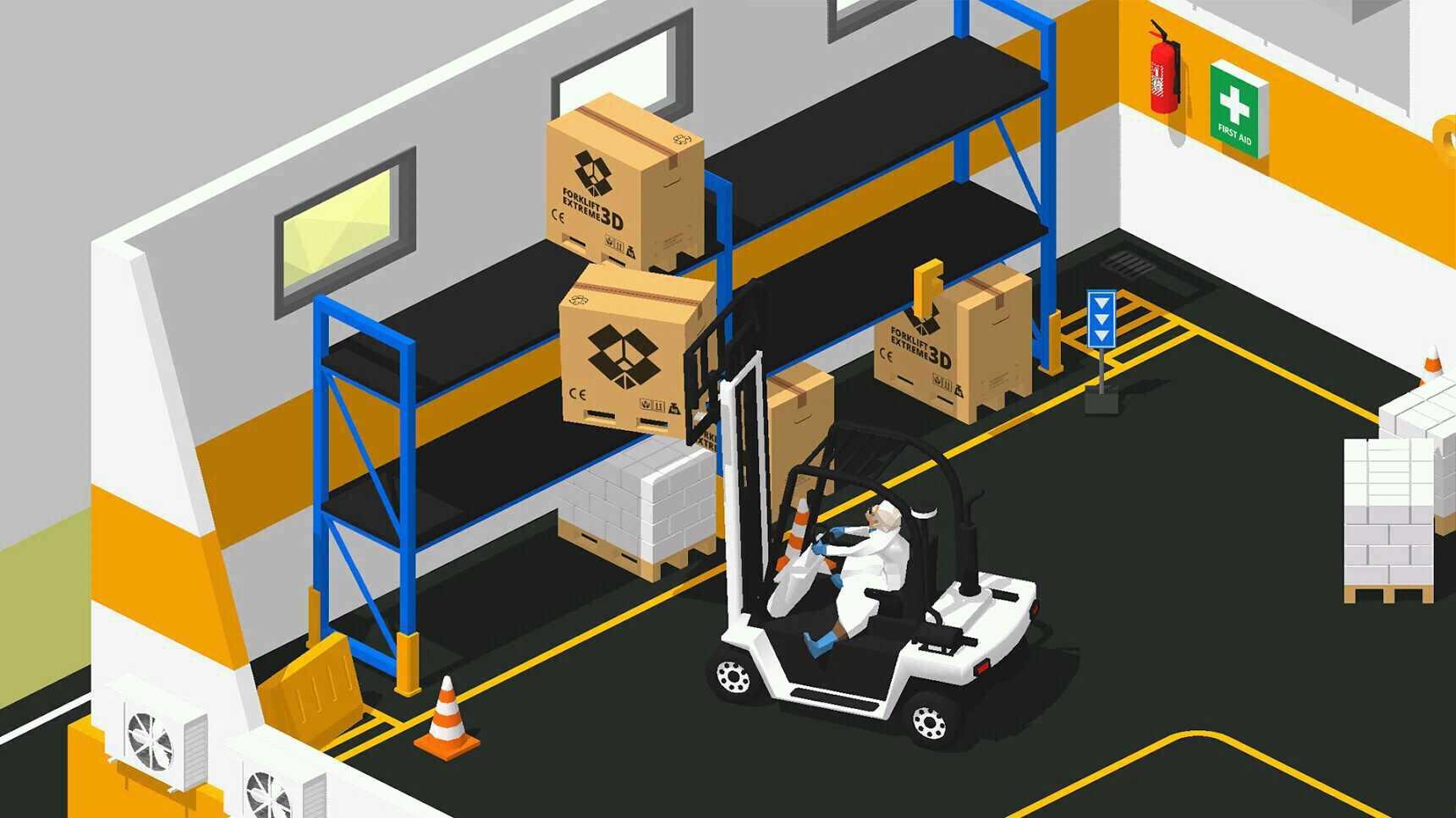 Forklift Extreme 3D(叉车3D模拟器破解版) 1.0中文版截图1