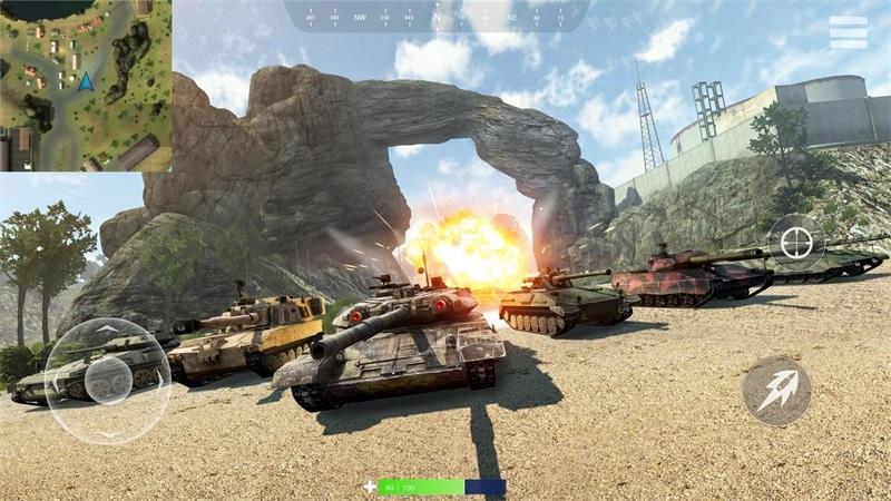坦克战场破解版 0.0.3安卓版截图2