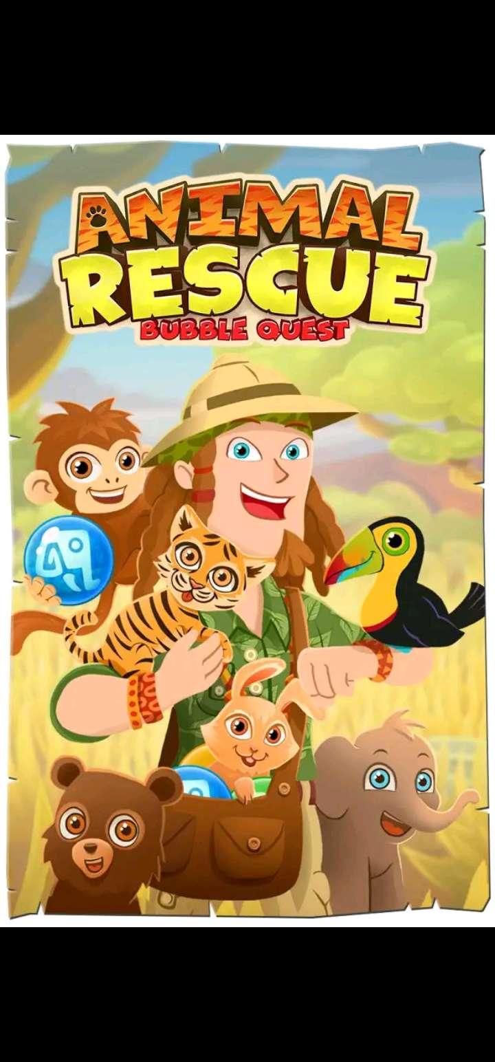 Animal Rescue: Bubble Quest(动物救援泡泡探索无限金币破解版) 1.0安卓版截图1