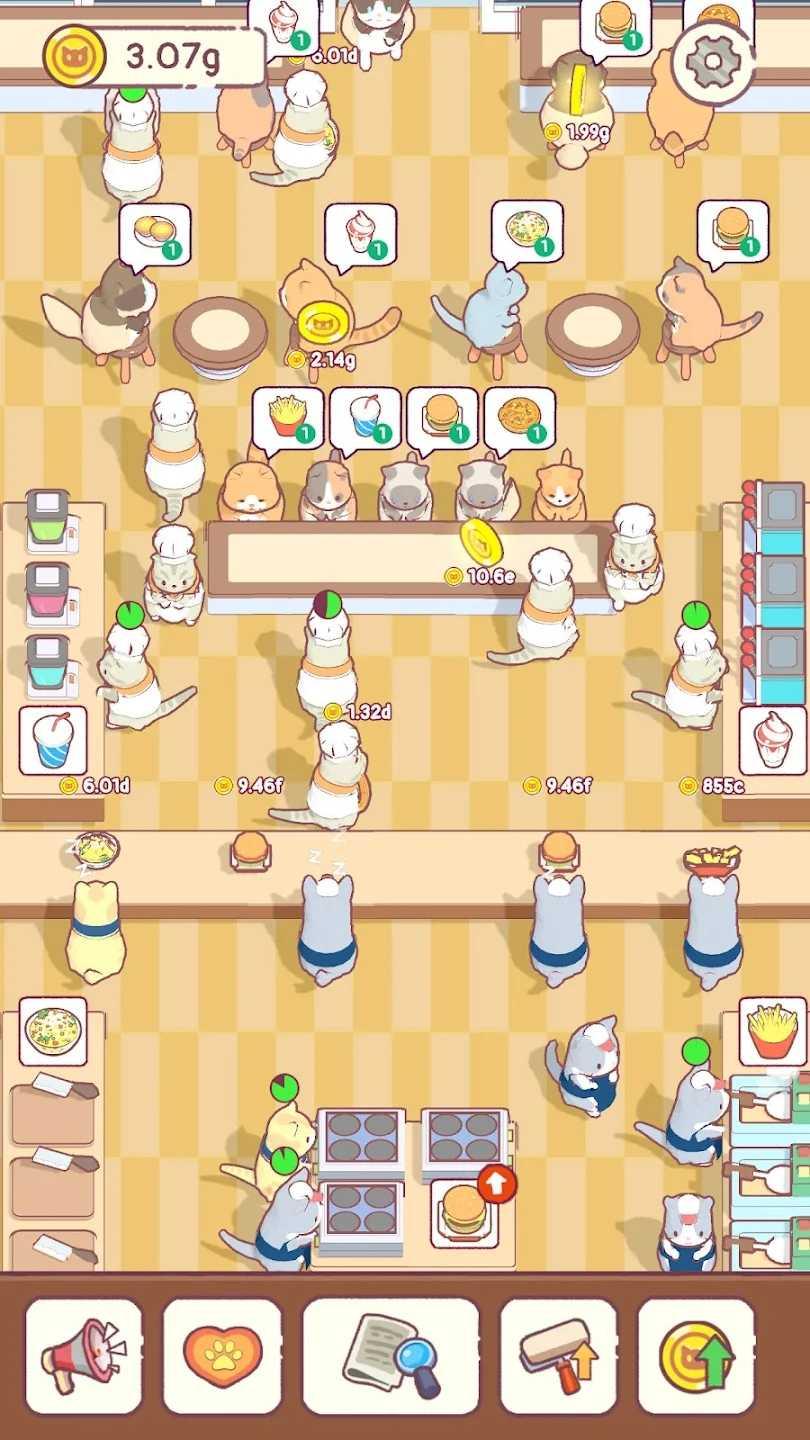 猫零食咖啡馆游戏(Cat Snack Cafe) 1.04最新版截图4