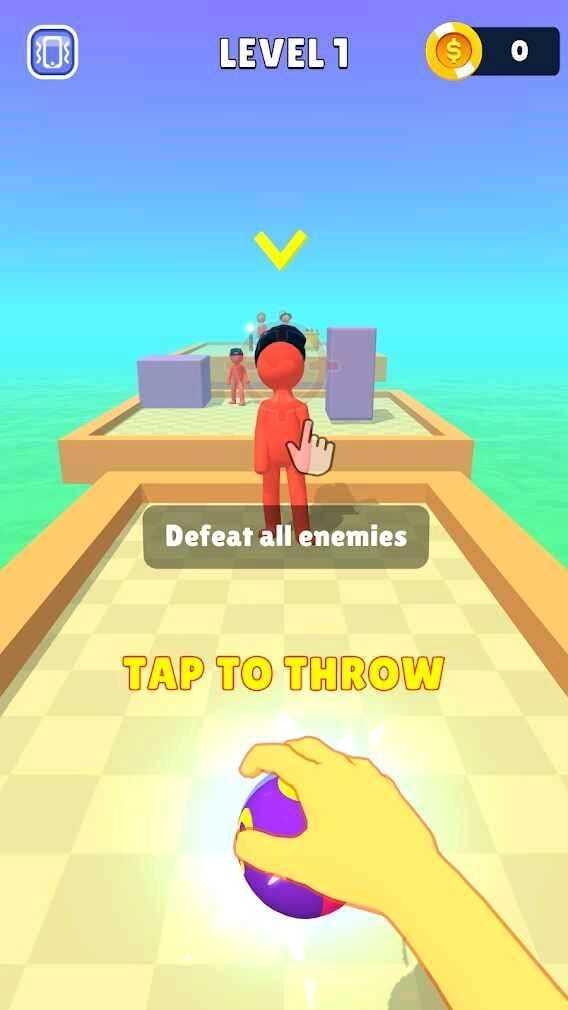 愤怒射击3D麻痹全场无限金币版 0.5最新版截图4