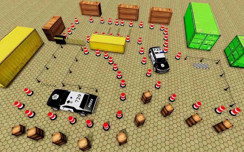 Police Car Parking Simulator 2020(疯狂的交警停车场破解版) 1.1.42最新版截图2