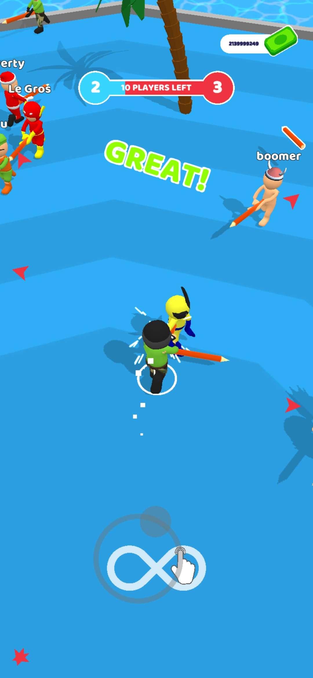 火柴之战无限金币版(Stick.io) 1.1破解版截图2