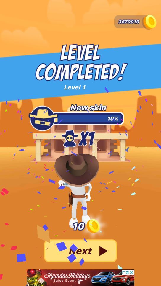 Wild Westwood - cowboy bullet(狂野牛仔无限货币版) 1.3免费版截图2