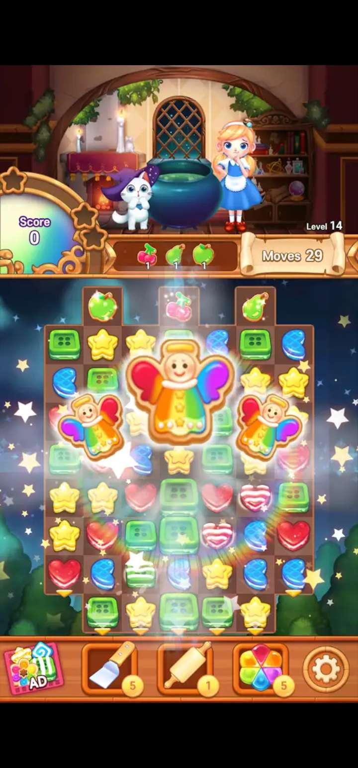 Magical Cookie Land(神奇的饼干园无限金币版) 1.2.9安卓版截图4