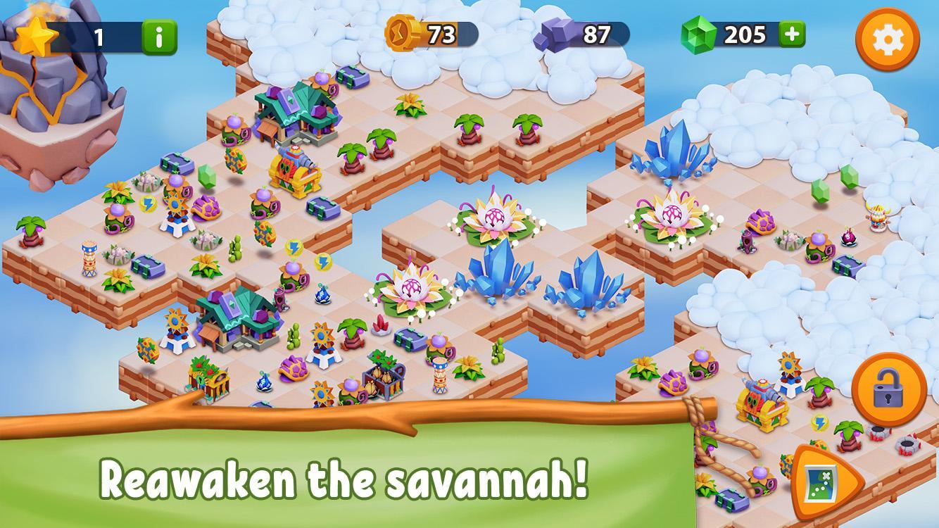 Savannah Merge(萨凡纳合并无限金币版) 1.1.0最新版截图2