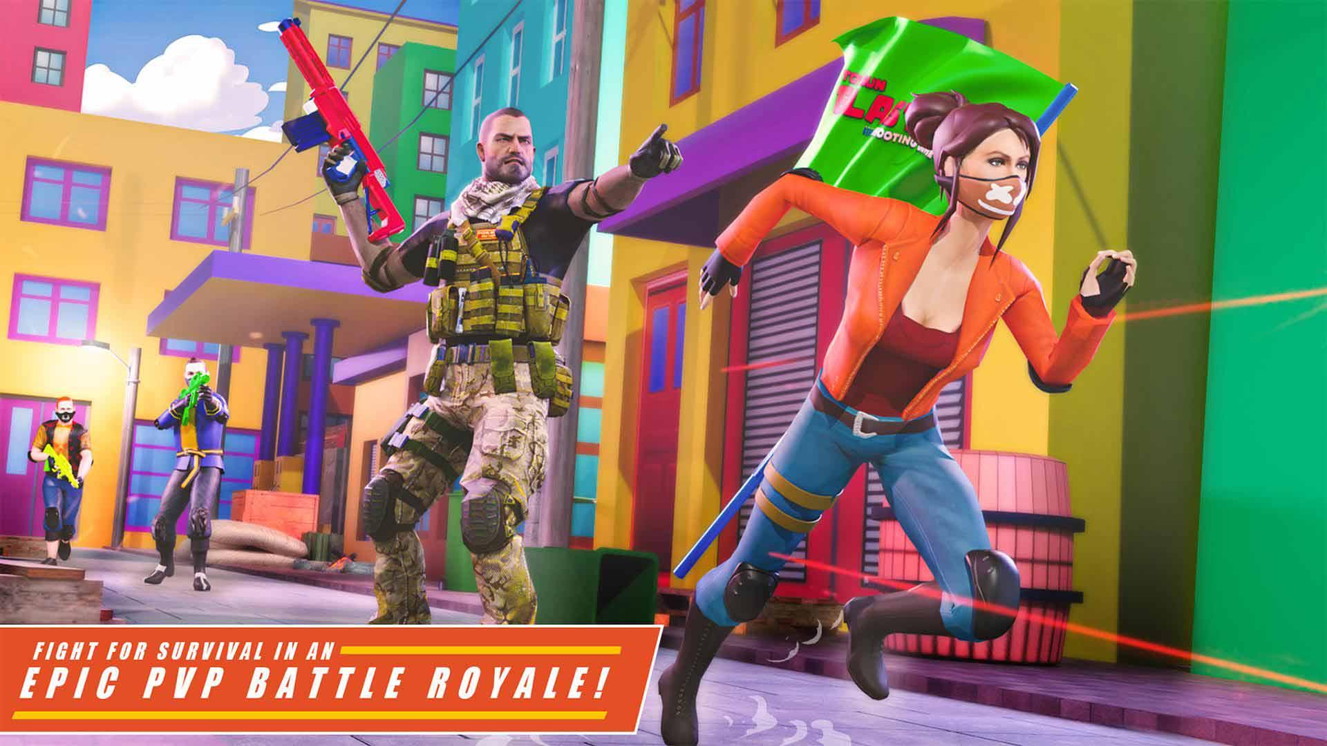 Toy Gun Blaster - Shooting Game(玩具枪冲击波大量货币版) 1.7安卓版截图1