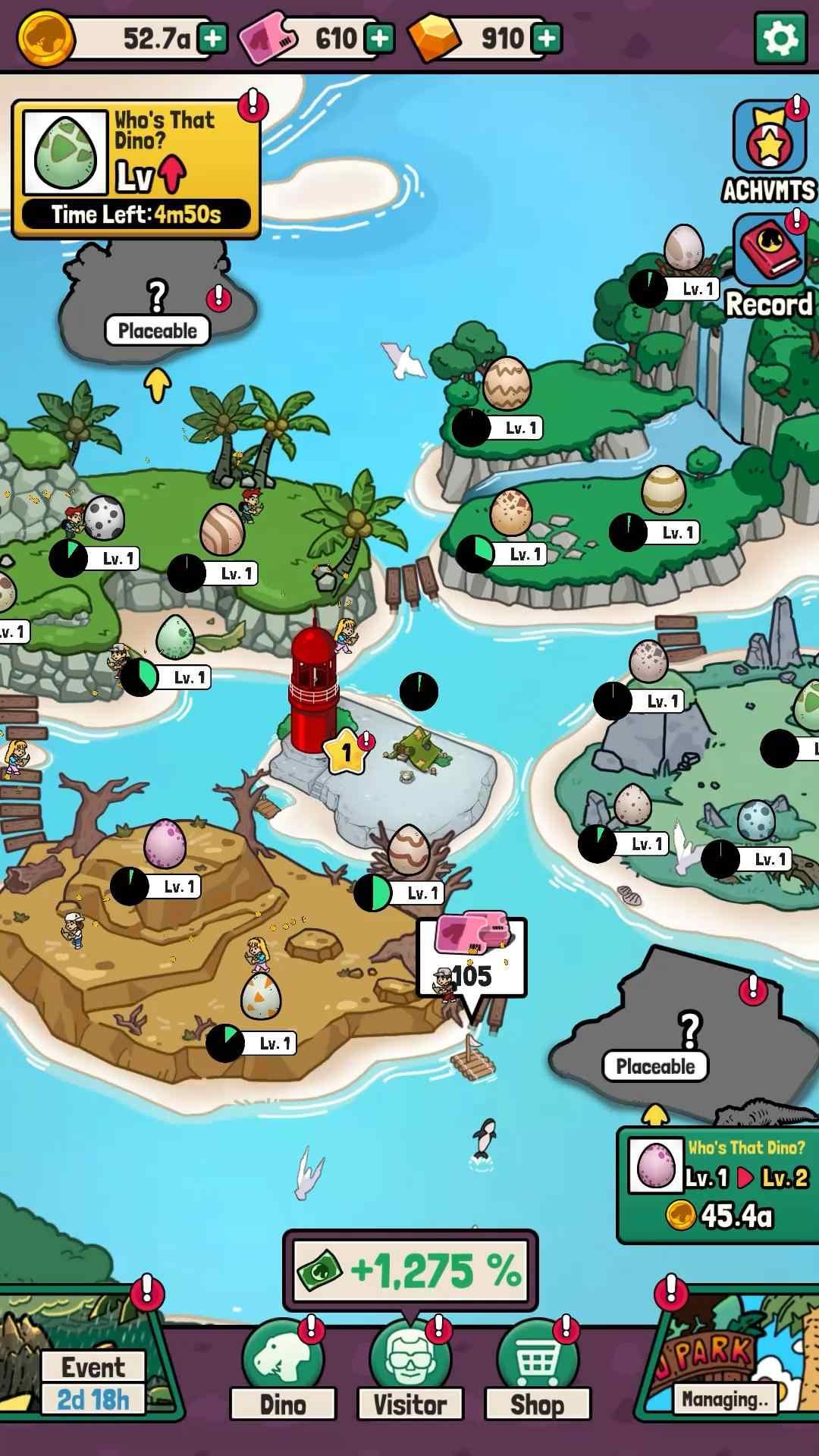侏罗纪大亨游戏最新版(Dino Tycoon) 1.0.11官方版截图1