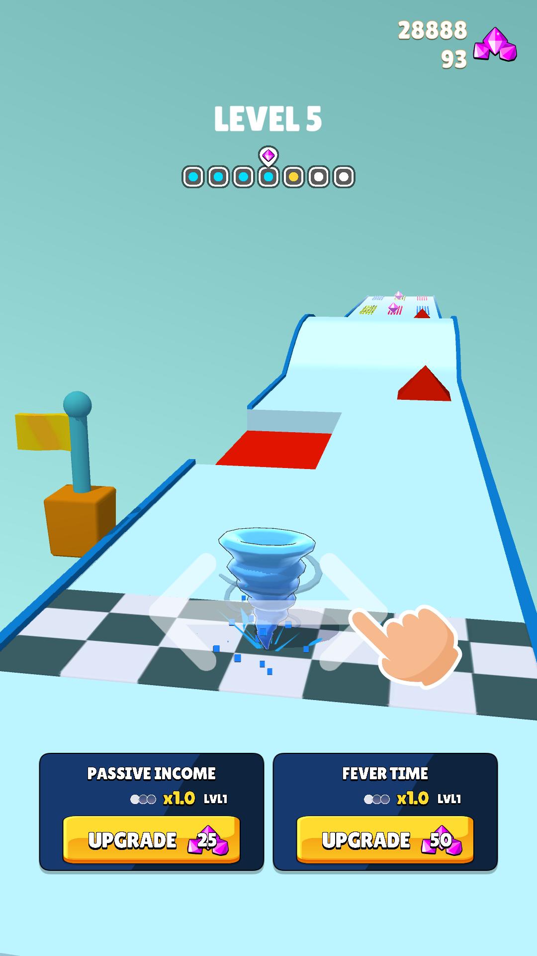 疯狂的龙卷风颜色破解版 0.2最新版截图1