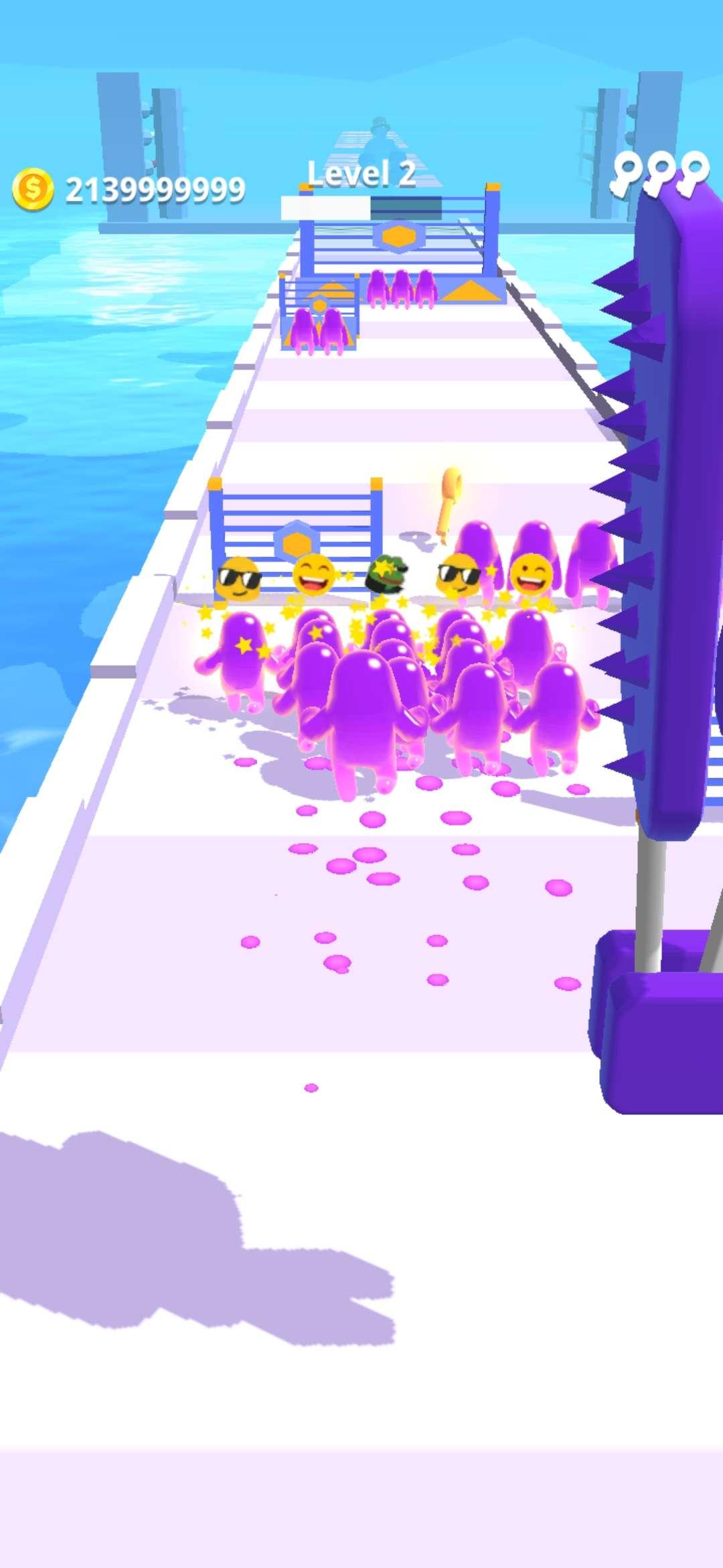 Blob Clash 3D(冲撞击3D无限金币版) 1.0.2最新版截图4