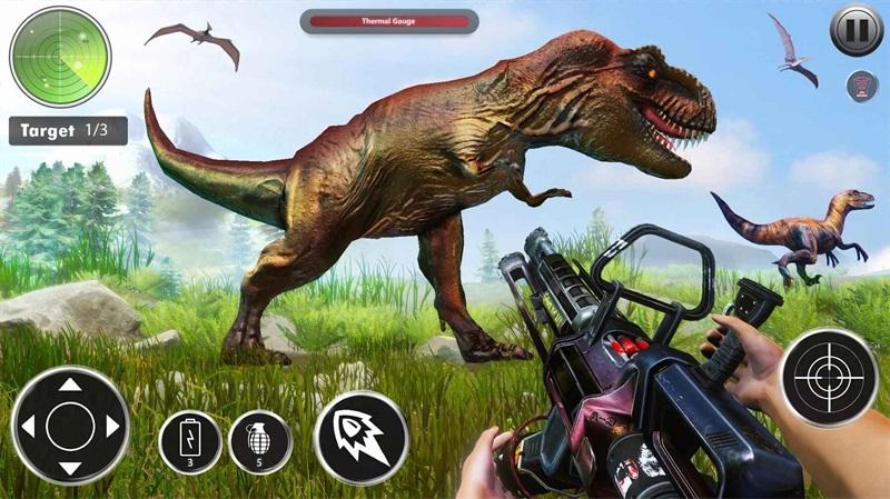 Wild Animal Hunting(野生恐龙狩猎3D破解版) 1.0.42安卓版截图1