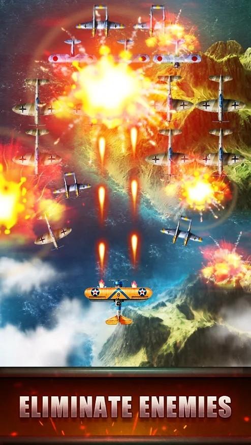 Top Fighter(二战飞机射手手游) 14最新版截图3