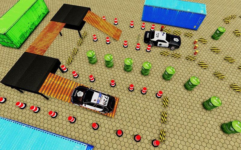 Police Car Parking Simulator 2020(疯狂的交警停车场破解版) 1.1.42最新版截图1
