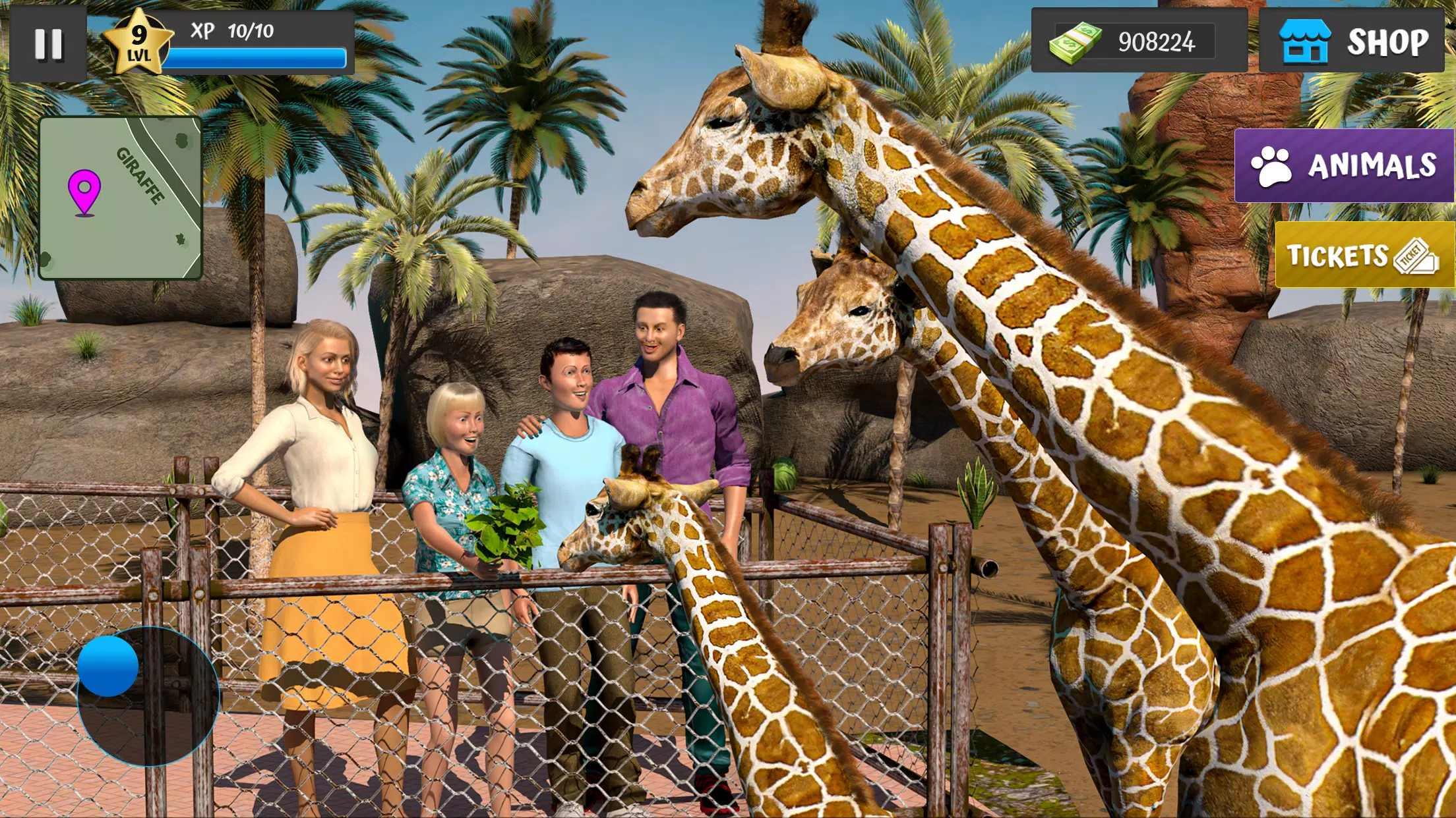 动物大亨手机版(Zoo Animals Planet Simulator) 1.1.8最新版截图3