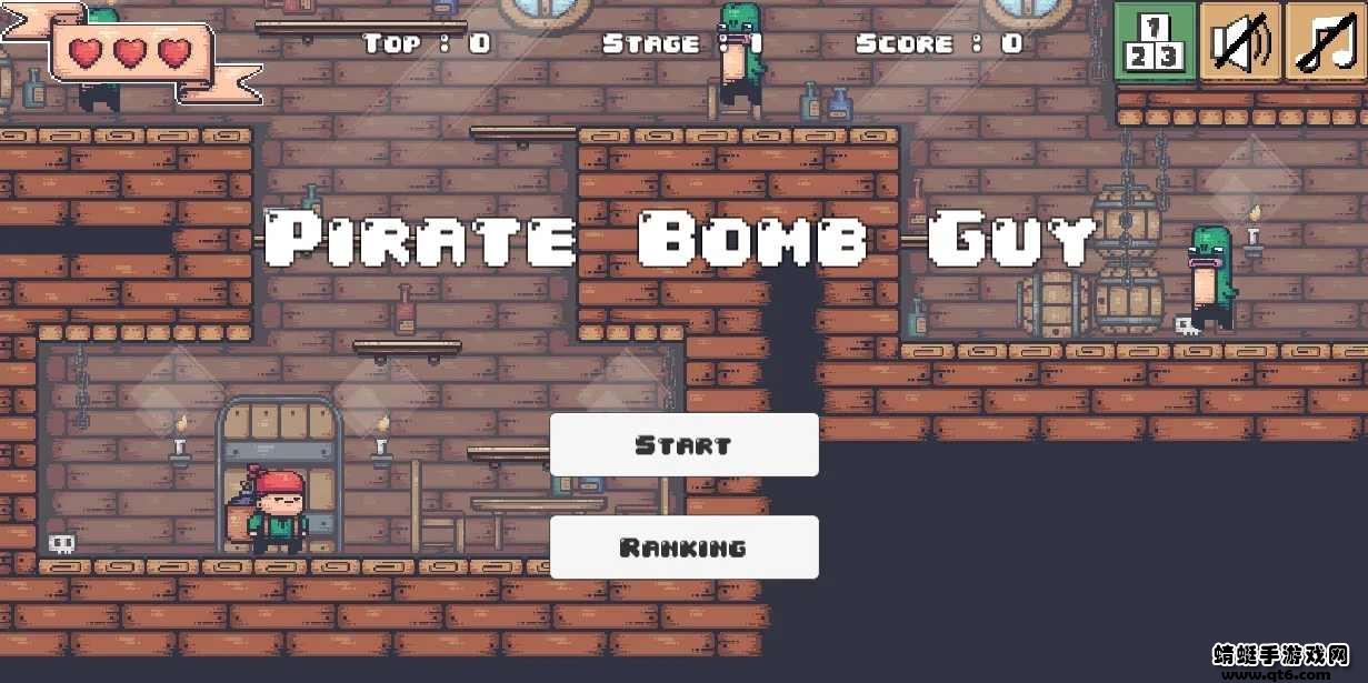 海盗炸弹人(Pirate Bomb Guy)手游 1.23无广告版截图2