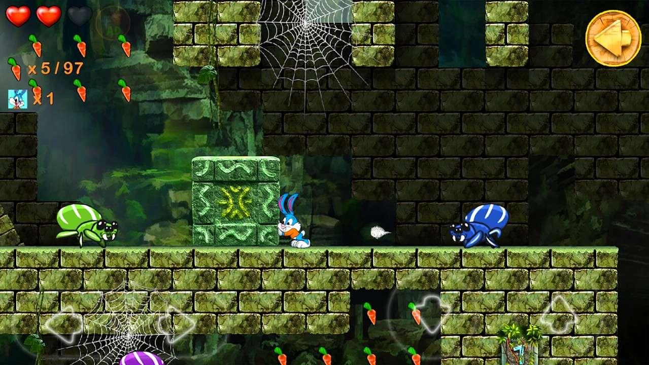 比尼兔冒险岛(Beeny Rabbit 2 Island)破解版大量生命 1.0.1安卓版截图2