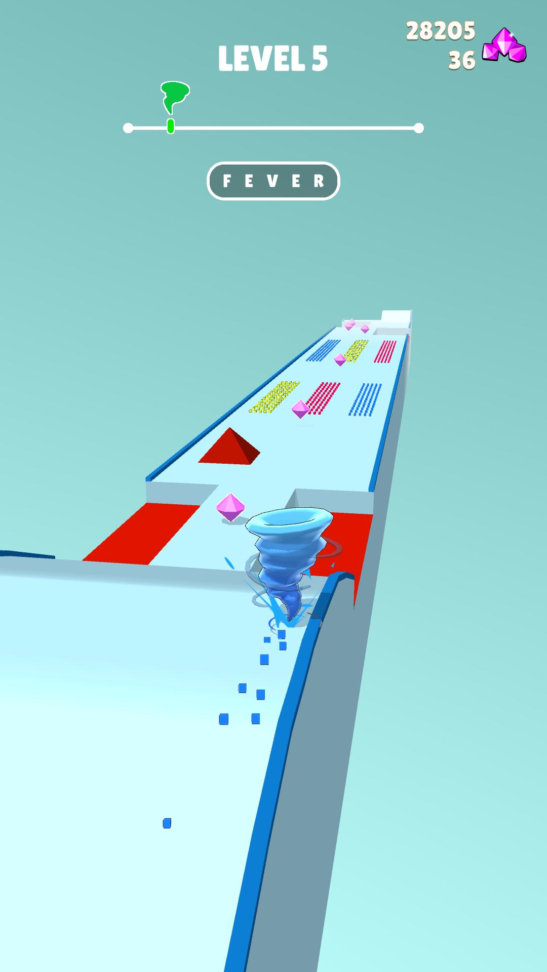 疯狂的龙卷风颜色破解版 0.2最新版截图4