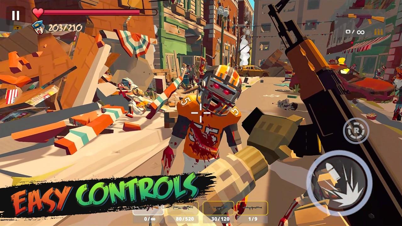 Zombie Poly(像素僵尸射击游戏) 1.1.19安卓版截图4