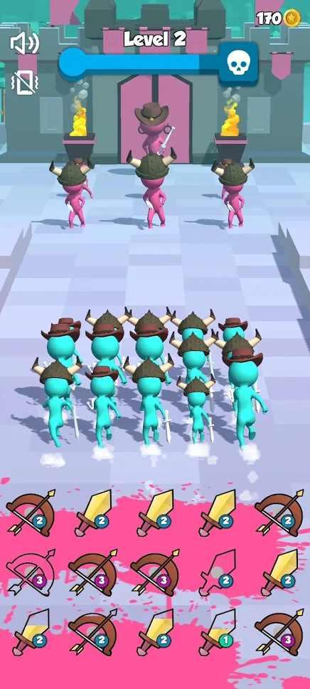 Merge Army 3D!(合并陆军3d破解版) 0.2安卓版截图1