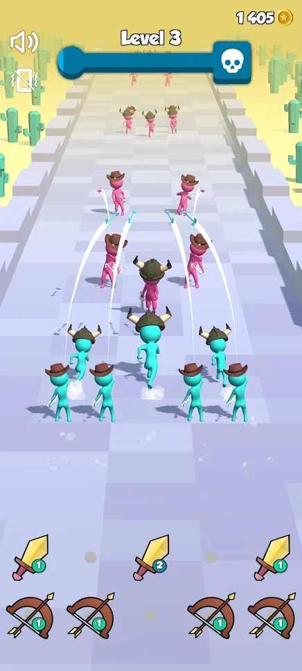 Merge Army 3D!(合并陆军3d破解版) 0.2安卓版截图3