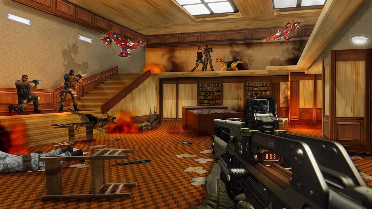 FPS Commando Strike - Royale Army Shooting Games(FPS部队战场自由火力遭遇战安卓版) 1.8版本截图1