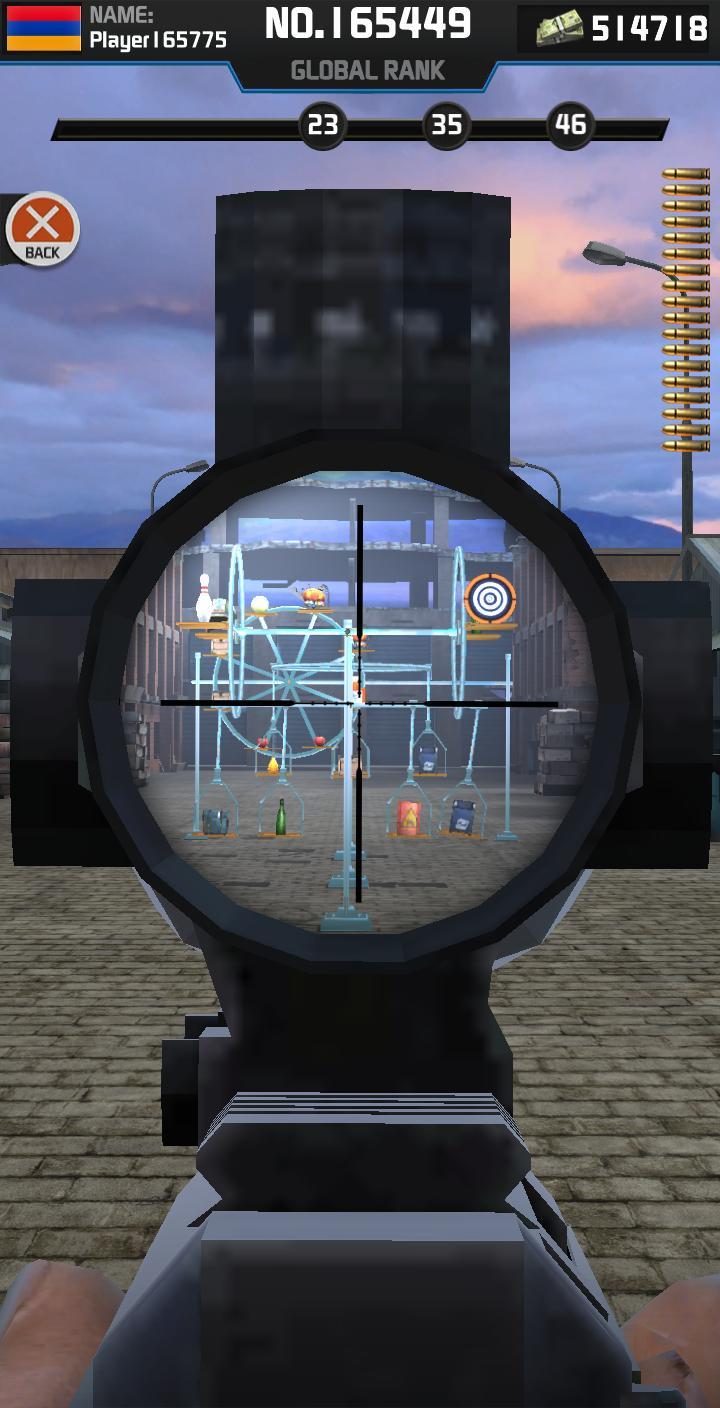 Shooting Range Sniper: Target Shooting Games Free(射击场狙击手目标射击全武器版) 4.2安卓版截图3