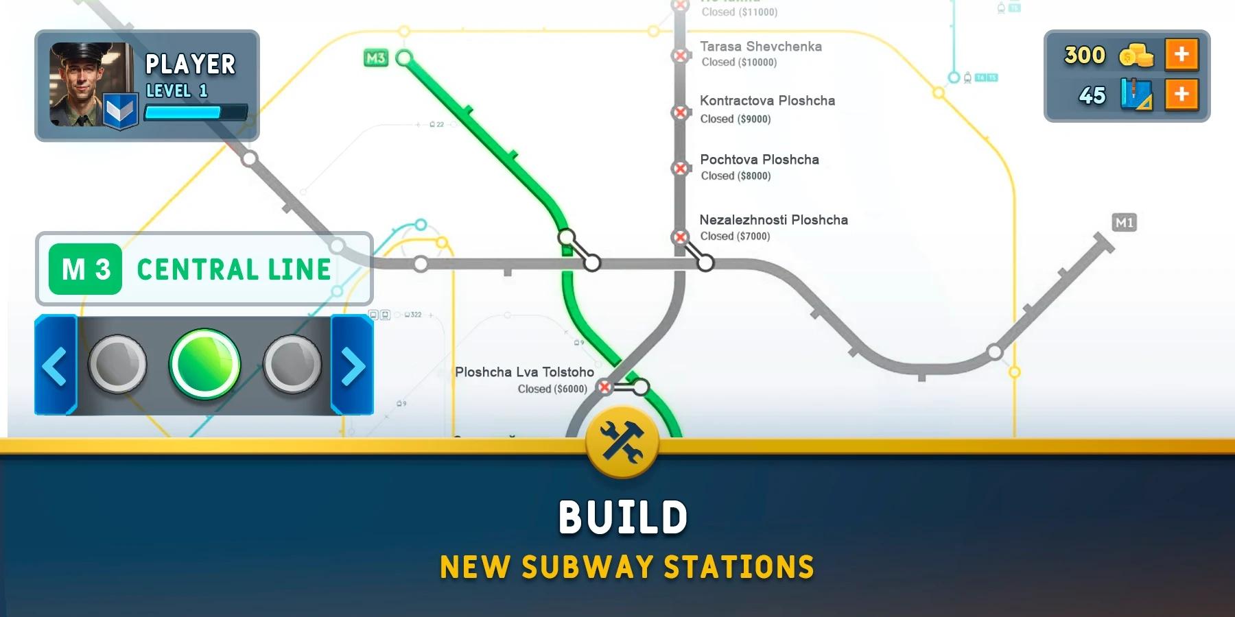 欧洲地铁模拟器游戏(Euro Subway Simulator) 1.3.0最新版截图3