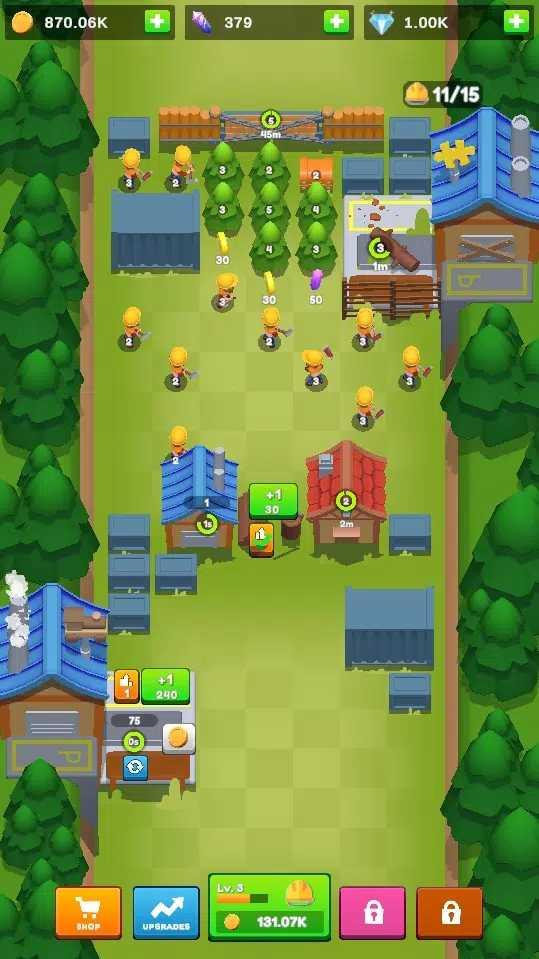 闲置木材帝国游戏(LumberVille Idle Tycoon) 0.2.6最新版截图3