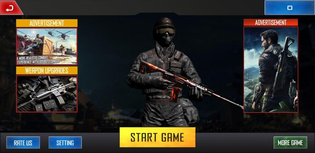 Shooting Game(Fps射击枪战多人狙击手游戏安卓版) 1.0.2版本截图3