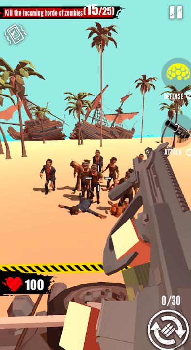 合并枪射击僵尸无限金币版 2.7.5无限钻石版截图3