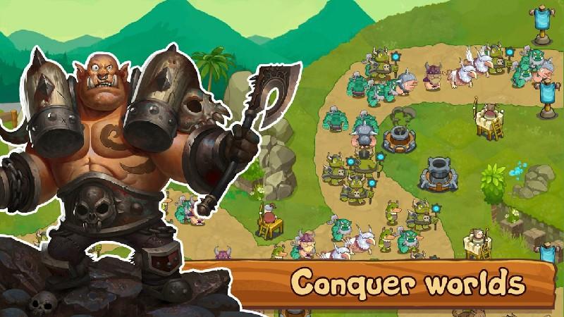 塔防王国进阶领域(Tower Defense Legends: Mercenary Stories)手游无限星星版 3.3.0修改版截图3