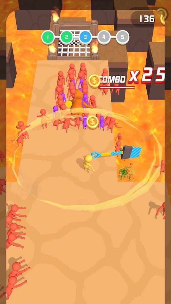 Crazy Push(疯狂拥挤破解版) 1.0.1最新版截图3