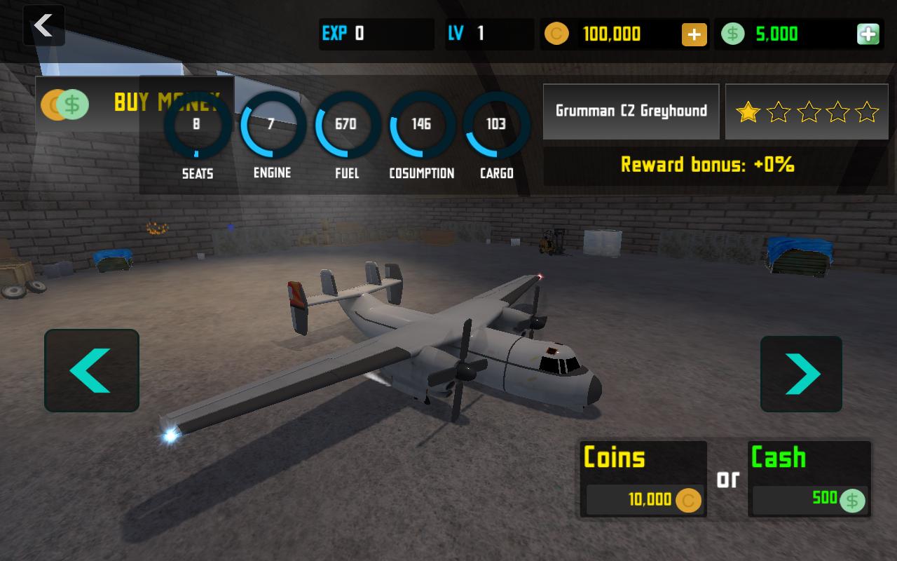 Flight Sky Sim 2021(飞行天空模拟器手游) 1.3.2安卓版截图3