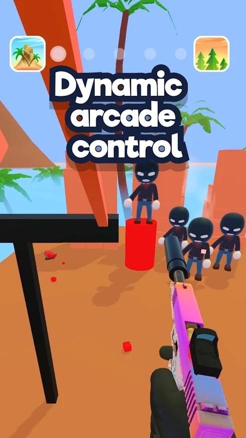 Tap Gun: Knockout Shooter 2021(击倒射手2021手游) 0.1安卓版截图4