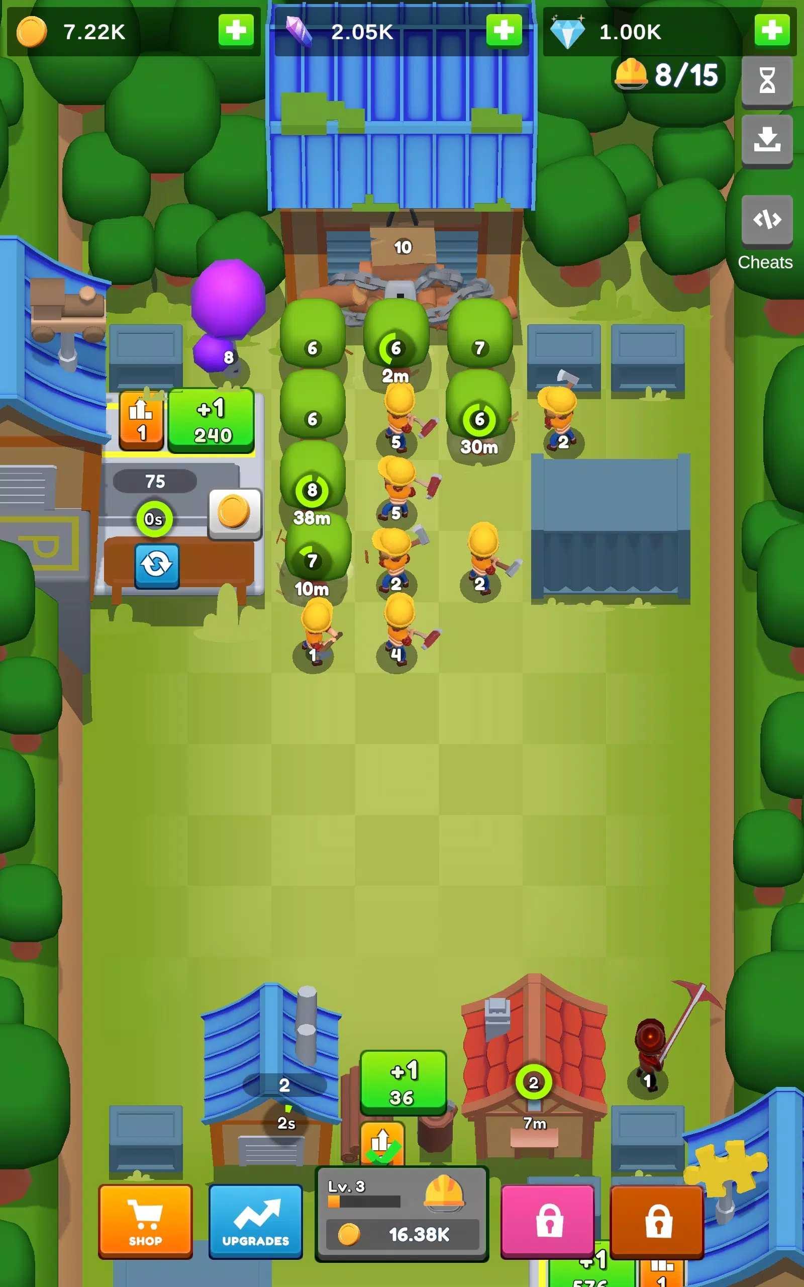 闲置木材帝国游戏(LumberVille Idle Tycoon) 0.2.6最新版截图4