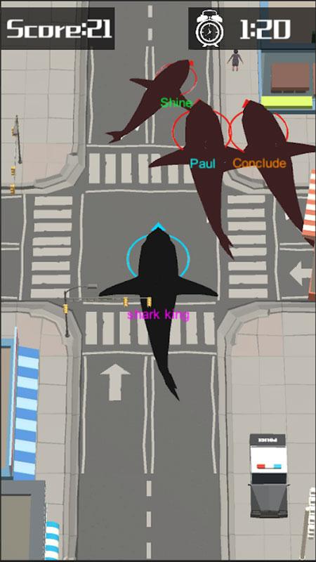 Shark Rampage: Hungry Shark(横冲直撞鲨鱼战争(金币花不完)破解版) 1.0最新版截图4